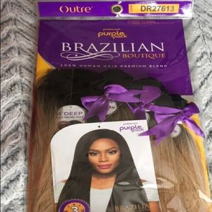 ⬇️NWT 4 in 1 ombré 💯 % Human Hair bundles 💆🏼‍♀️